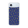 スリムプロテクションケース［ Drawing Dot - Navy ］