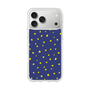 スリムプロテクションケース［ Drawing Dot - Navy ］