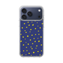 スリムプロテクションケース［ Drawing Dot - Navy ］
