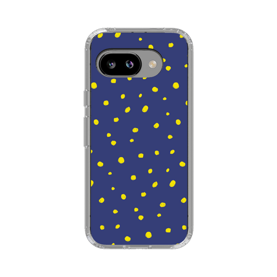 スリムプロテクションケース［ Drawing Dot - Navy ］