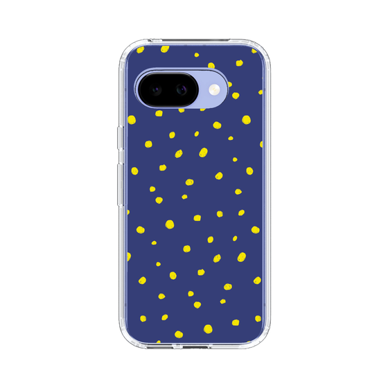 スリムプロテクションケース［ Drawing Dot - Navy ］