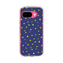 スリムプロテクションケース［ Drawing Dot - Navy ］