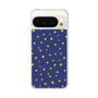 スリムプロテクションケース［ Drawing Dot - Navy ］