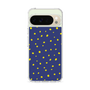 スリムプロテクションケース［ Drawing Dot - Navy ］