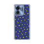 スリムプロテクションケース［ Drawing Dot - Navy ］