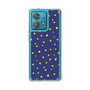 スリムプロテクションケース［ Drawing Dot - Navy ］