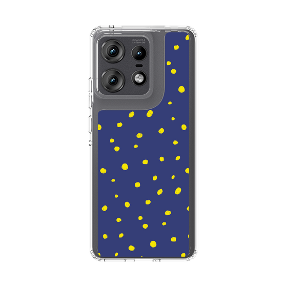 スリムプロテクションケース［ Drawing Dot - Navy ］