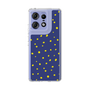 スリムプロテクションケース［ Drawing Dot - Navy ］