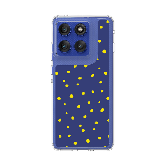スリムプロテクションケース［ Drawing Dot - Navy ］