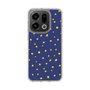 スリムプロテクションケース［ Drawing Dot - Navy ］