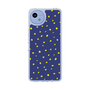 スリムプロテクションケース［ Drawing Dot - Navy ］