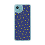 スリムプロテクションケース［ Drawing Dot - Navy ］