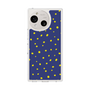 スリムプロテクションケース［ Drawing Dot - Navy ］