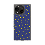 スリムプロテクションケース［ Drawing Dot - Navy ］