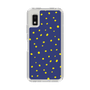 スリムプロテクションケース［ Drawing Dot - Navy ］