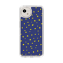 スリムプロテクションケース［ Drawing Dot - Navy ］