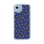 スリムプロテクションケース［ Drawing Dot - Navy ］