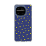 スリムプロテクションケース［ Drawing Dot - Navy ］