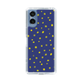 スリムプロテクションケース［ Drawing Dot - Navy ］