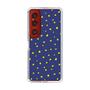 スリムプロテクションケース［ Drawing Dot - Navy ］