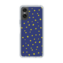 スリムプロテクションケース［ Drawing Dot - Navy ］