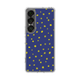 スリムプロテクションケース［ Drawing Dot - Navy ］