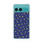 スリムプロテクションケース［ Drawing Dot - Navy ］
