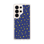 スリムプロテクションケース［ Drawing Dot - Navy ］