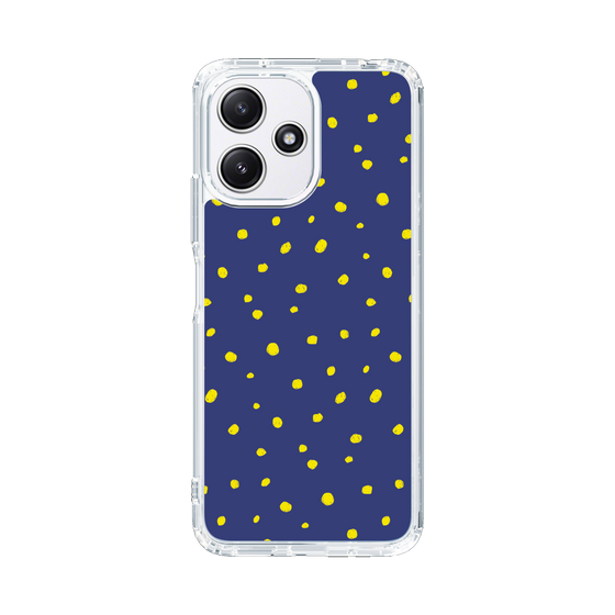 スリムプロテクションケース［ Drawing Dot - Navy ］