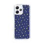 スリムプロテクションケース［ Drawing Dot - Navy ］