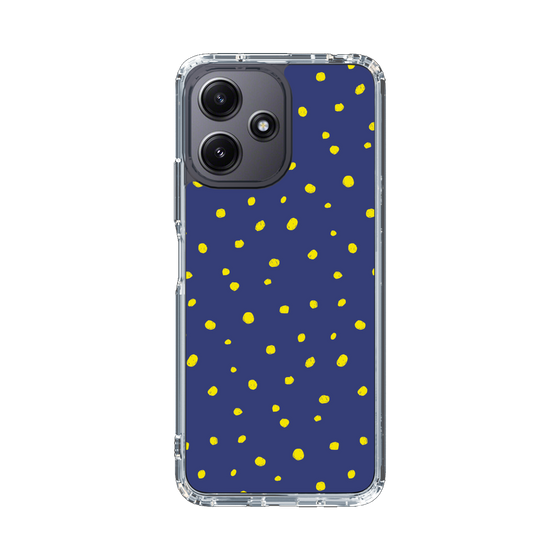 スリムプロテクションケース［ Drawing Dot - Navy ］