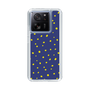 スリムプロテクションケース［ Drawing Dot - Navy ］