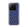 スリムプロテクションケース［ Drawing Dot - Navy ］