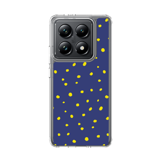 スリムプロテクションケース［ Drawing Dot - Navy ］