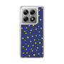 スリムプロテクションケース［ Drawing Dot - Navy ］