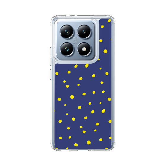スリムプロテクションケース［ Drawing Dot - Navy ］
