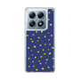 スリムプロテクションケース［ Drawing Dot - Navy ］