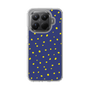 スリムプロテクションケース［ Drawing Dot - Navy ］