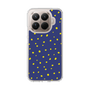 スリムプロテクションケース［ Drawing Dot - Navy ］