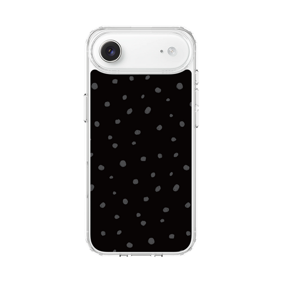 スリムプロテクションケース［ Drawing Dot - Black ］