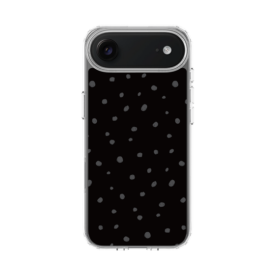 スリムプロテクションケース［ Drawing Dot - Black ］