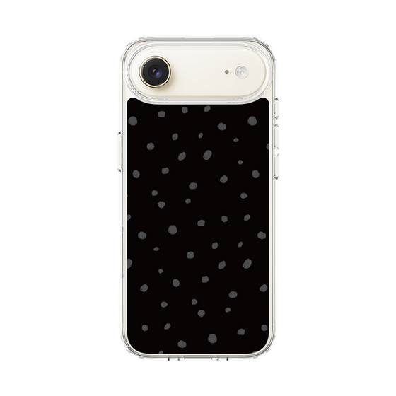 スリムプロテクションケース［ Drawing Dot - Black ］