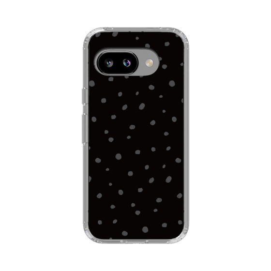 スリムプロテクションケース［ Drawing Dot - Black ］