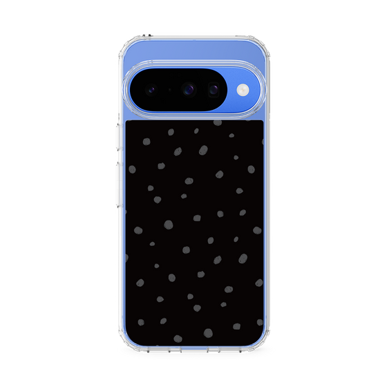 スリムプロテクションケース［ Drawing Dot - Black ］