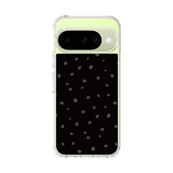 スリムプロテクションケース［ Drawing Dot - Black ］