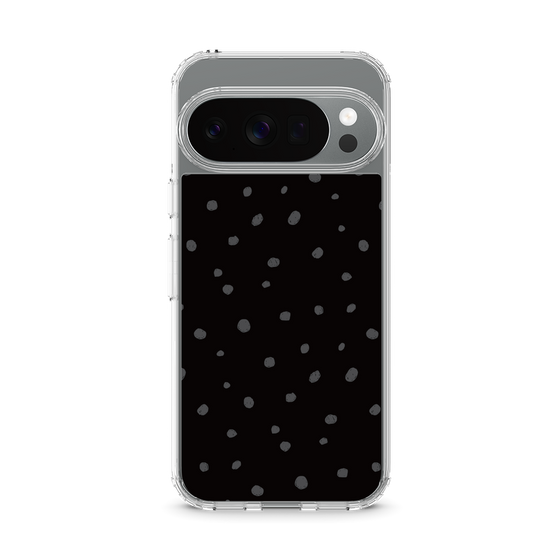 スリムプロテクションケース［ Drawing Dot - Black ］