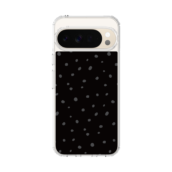 スリムプロテクションケース［ Drawing Dot - Black ］