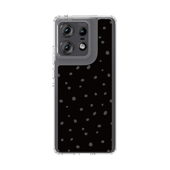 スリムプロテクションケース［ Drawing Dot - Black ］