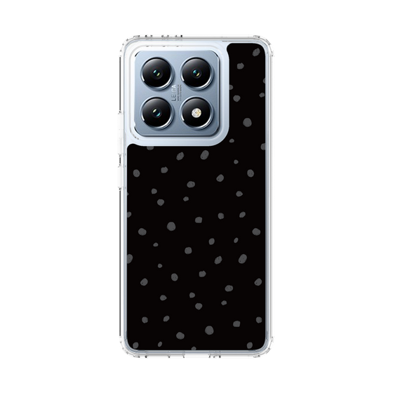 スリムプロテクションケース［ Drawing Dot - Black ］