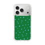 スリムプロテクションケース［ Drawing Dot - Green ］